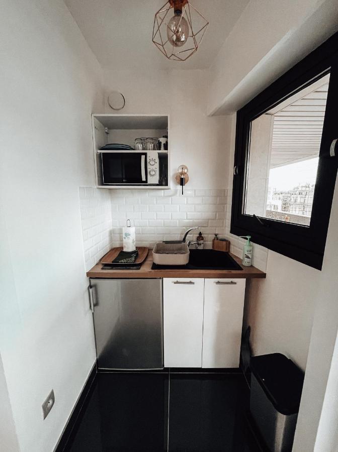 Beautiful Modern Fully Furnished Studio Levallois-Perret Exterior foto